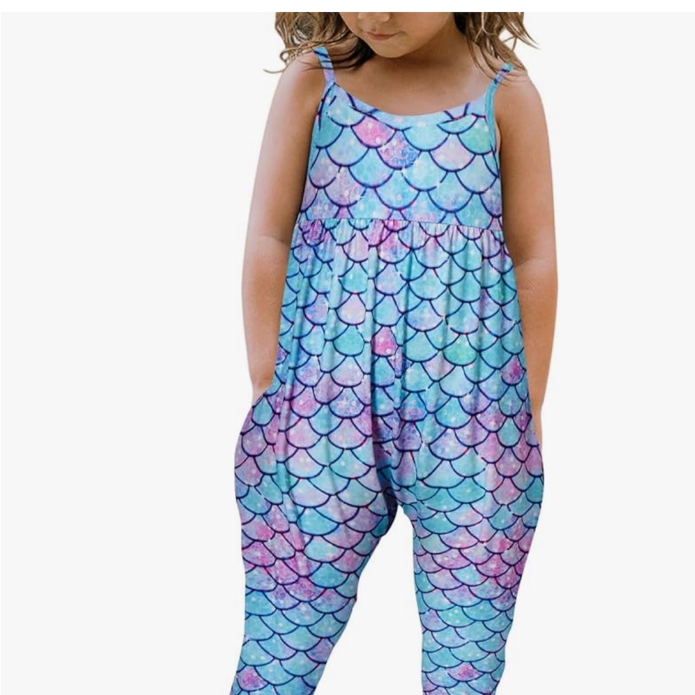 Yousie Toddler Girl Summer
Clothes 3T- 4T Mermaid Outfit
